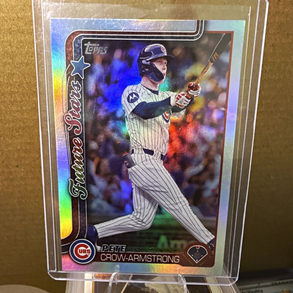 Topps 2025 Series 1 Pete Crow-Armstrong #290 Chicago Cubs Parallel/Variety